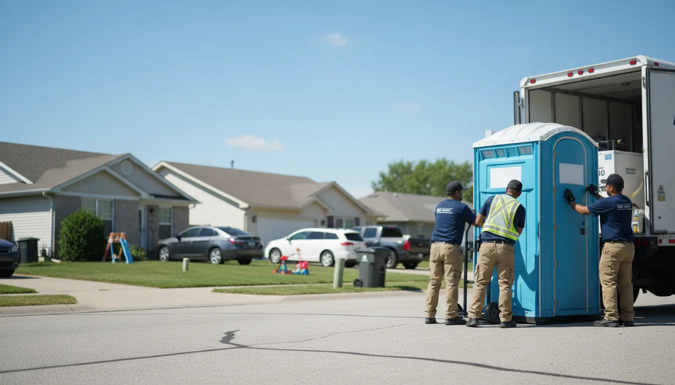 Standard Porta Potty Rentals in Hanover, IL near me